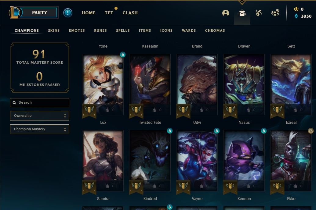 EUW Master Rank LoL Account Image 3