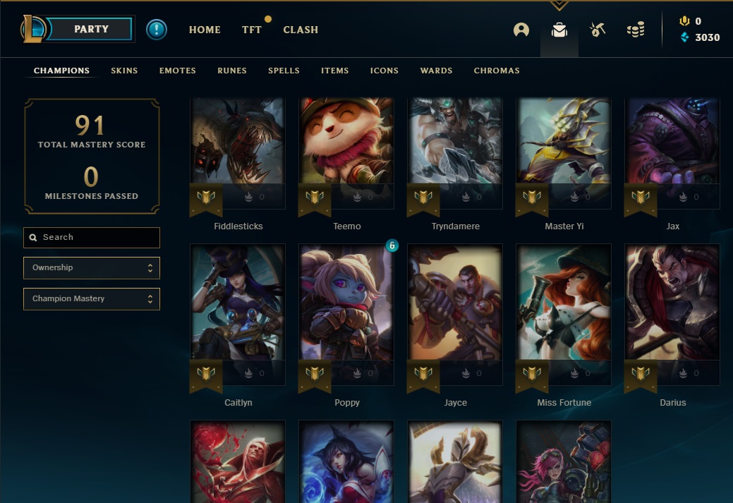 EUW Master Rank LoL Account Image 4